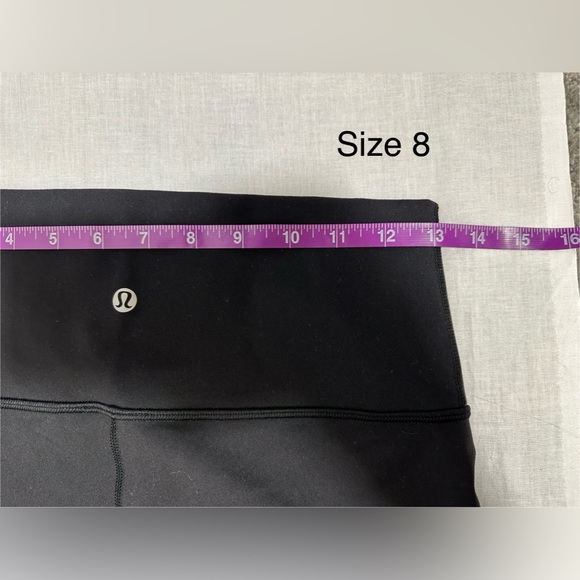 New Lululemon Wunder Under High-Rise 7/8 Tight *Full on Luon 25” !!! - Picture 5 of 12